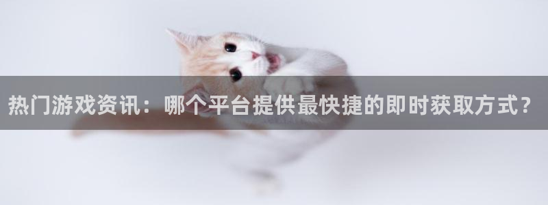 辉达娱乐官方注册登录：热门游戏资讯：哪个平台提供最快捷的即时